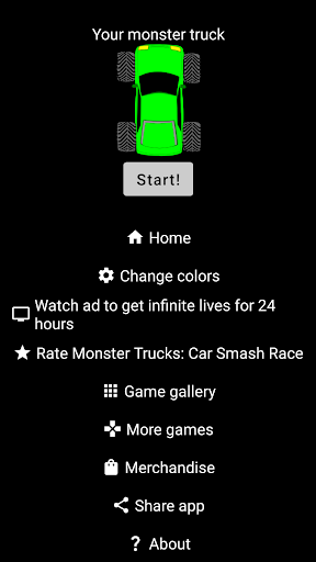 Monster Trucks: Car Smash Race PC版