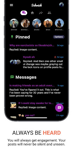 Schmick: Chat, Thought, Anon PC
