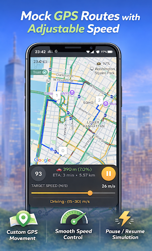 Fake GPS Route Simulator PC
