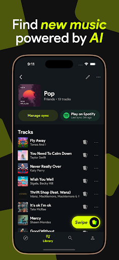 Swipefy for Spotify