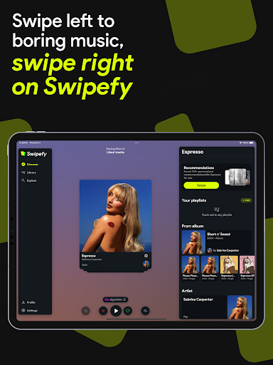 Swipefy for Spotify PC