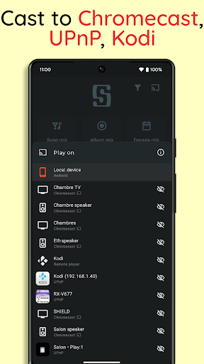 Symfonium: Music player & cast