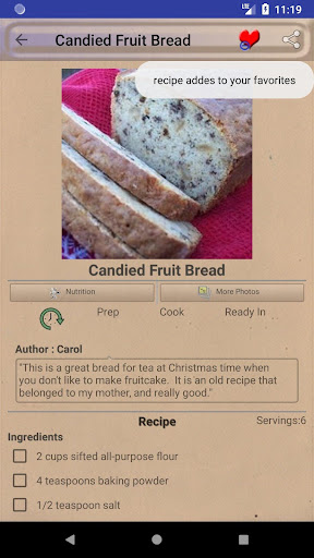 Bread Machine Recipes PC