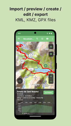 Tracklia: KML & GPX viewer PC