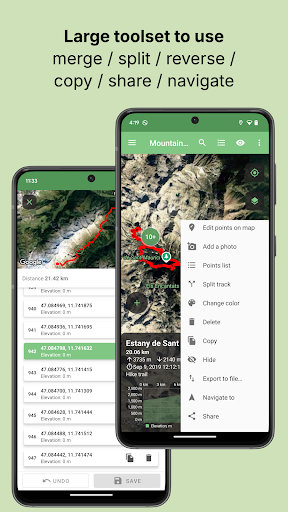 Tracklia: KML & GPX viewer PC