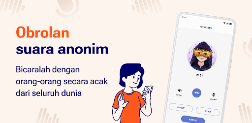 Voisa: obrolan suara anonim