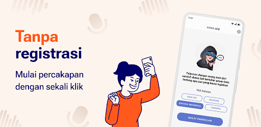 Voisa: obrolan suara anonim