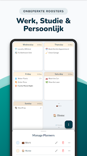 Weeklo: Weekplanner & Taken PC