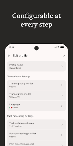Whisperian: AI Voice to Text پی سی
