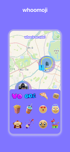 whoo - a location sharing app PC