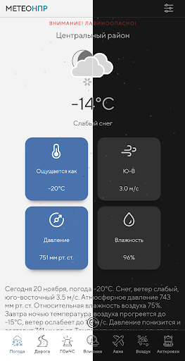 Метео НПР ― г. Норильск ПК