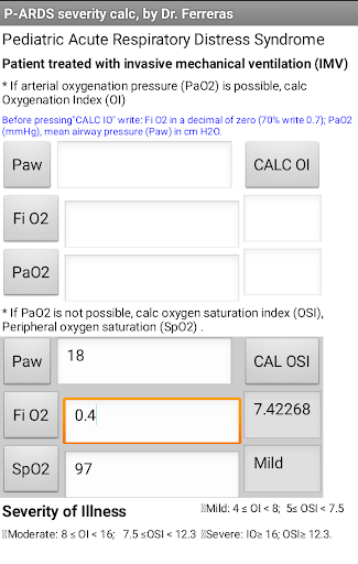 Pediatric acute respiratory di