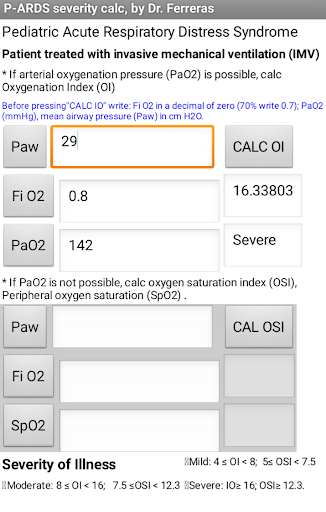 Pediatric acute respiratory di