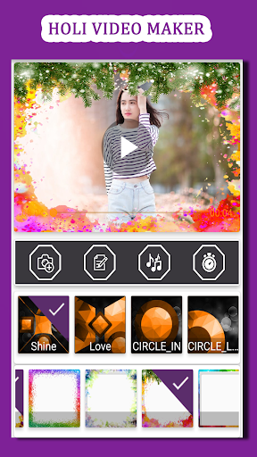 Holi Video Maker with Music PC