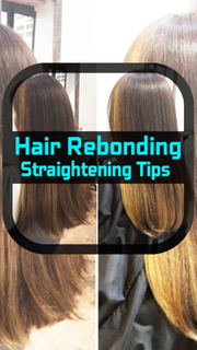 Hair Rebonding Straightening Tips PC