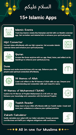 Muslim Calendar Prayer Times電腦版