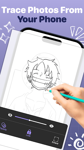komputer AR Trace - Sketch Drawing