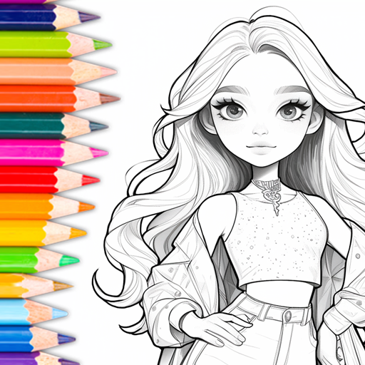 Doll Color: Princess Coloring PC