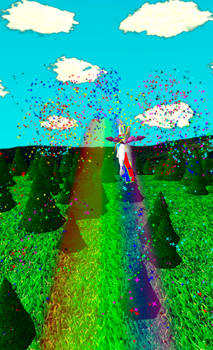 komputer Pony on the rainbow