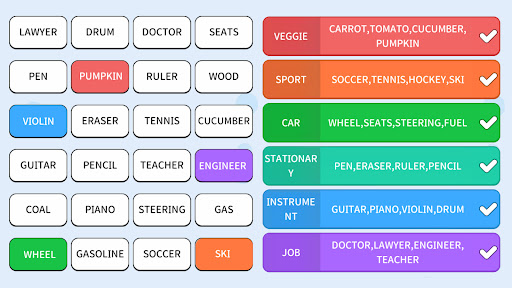Association Sort: Word Match