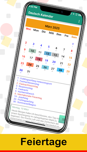 Deutsch Kalender 2026
