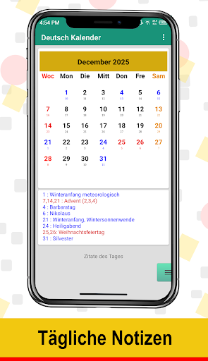 Deutsch Kalender 2026