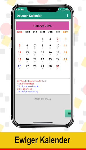Deutsch Kalender 2026
