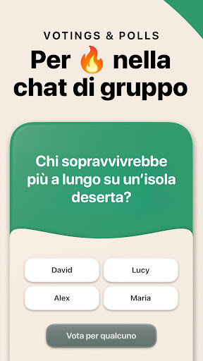 askUs: Chi preferirebbe?