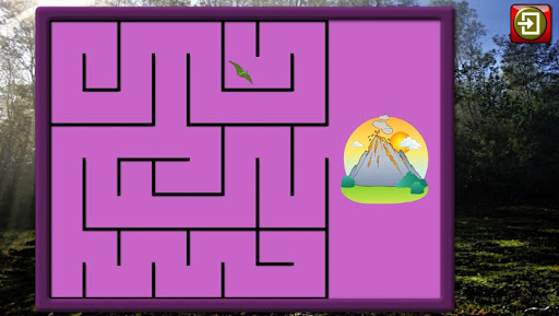 Dzieci puzzle dinozaur PC