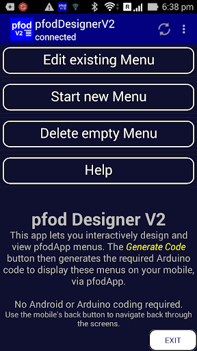 pfodDesigner V3 for pfodApp PC