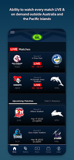 Watch NRL PC