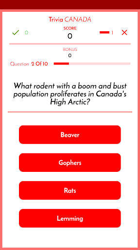 Trivia Canada PC版