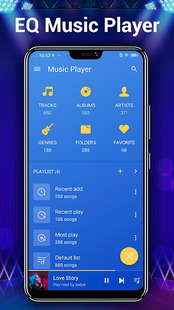 Music Player - 10 Brands Equalizer Audio Player PC