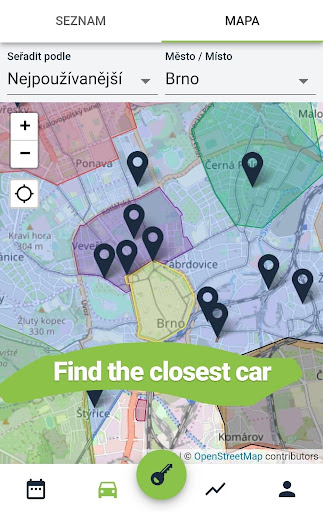 Autonapůl - carsharing PC版