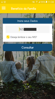 Consulta Bolsa Auxílio Família Brasil para PC