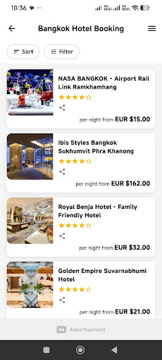 Bangkok Metro & Hotel Booking PC