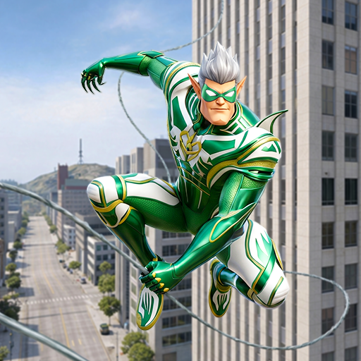 Rope Monster: Crime Battle