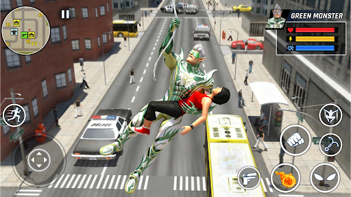 Rope Monster: Crime Battle