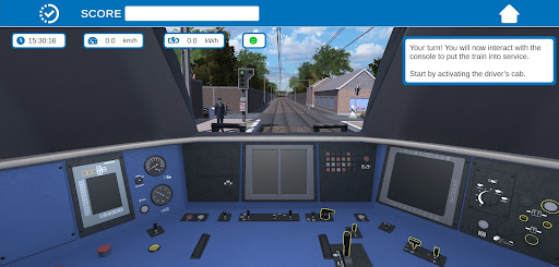 Treinsimulator NMBS PC