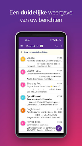 Proximus Mail PC