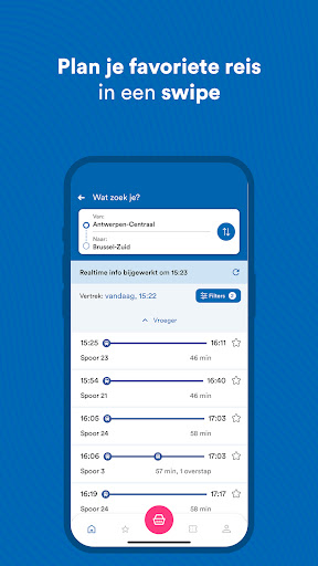 NMBS: Dienstregeling & tickets
