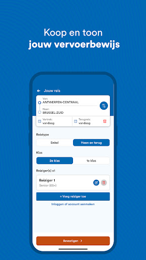 NMBS: Dienstregeling & tickets