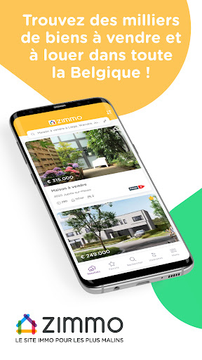 Zimmo: Immo à vendre & à louer PC