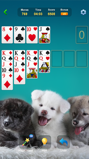 Solitaire klasické karetní hry PC