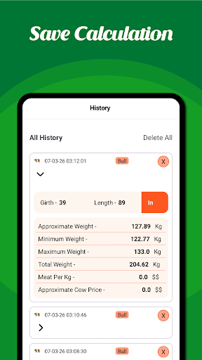 Cow Weight Calculator PC