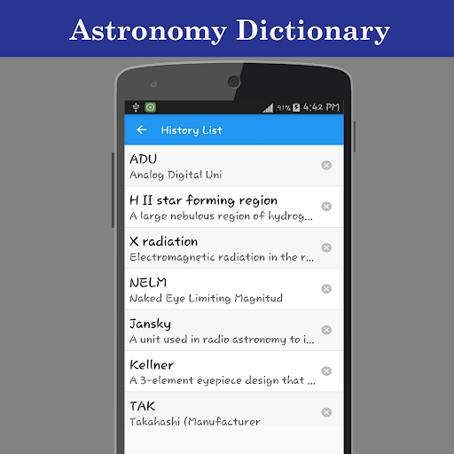 Astronomy Dictionary PC