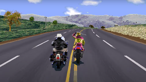 Road Rash like computer game PC