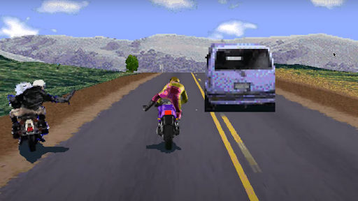 Road Rash like computer game پی سی