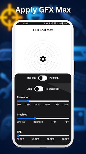 FFFF Skin Tools : GFX Max পিসি