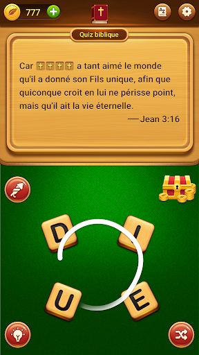 Puzzle de mots biblique